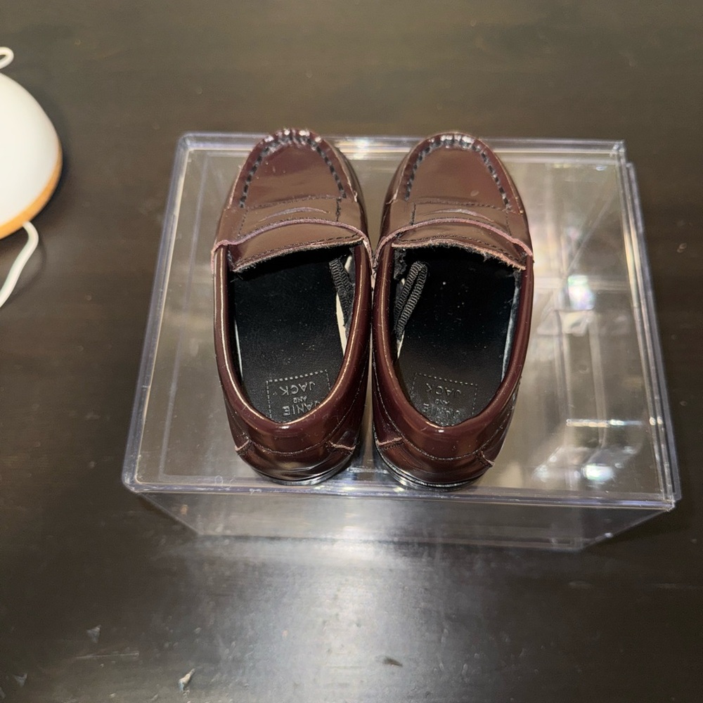 Janie and Jack Classic Brown Kids Dress Shoes